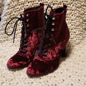 Report Velvet Starlet Ankle Boots
